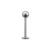 Titanium Labret Stud 1.2mm - Plain