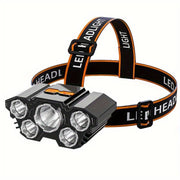 5-LED Rechargeable Head Lamp