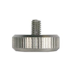 Silver Vice Thumb Screw 8/32