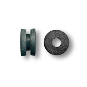 Doughnut Black Needle Bar Grommets (50)