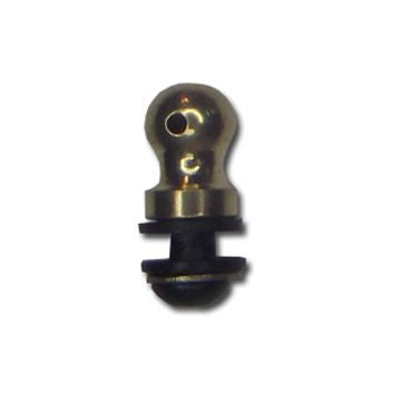 Round Brass Back Post - Metric Thread