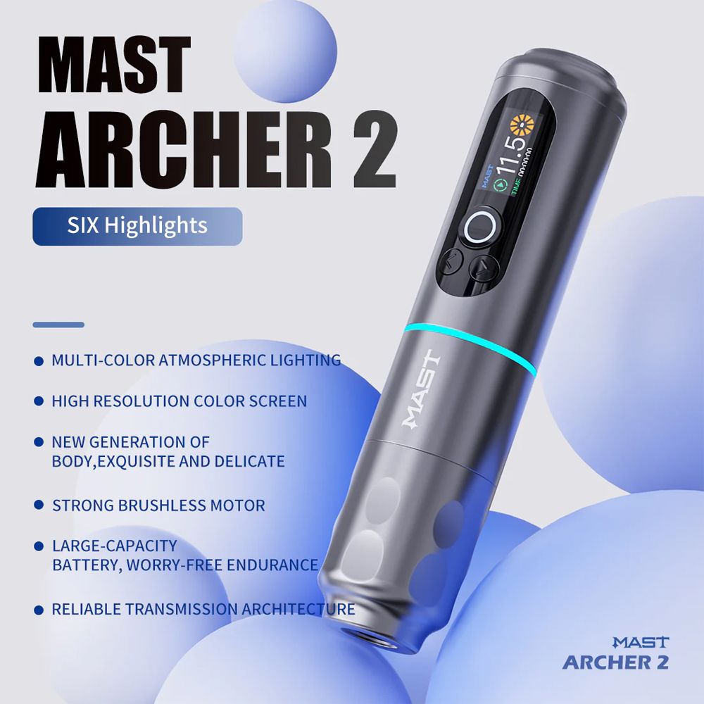 Mast Archer2 Wireless Machine Black (3.5mm)