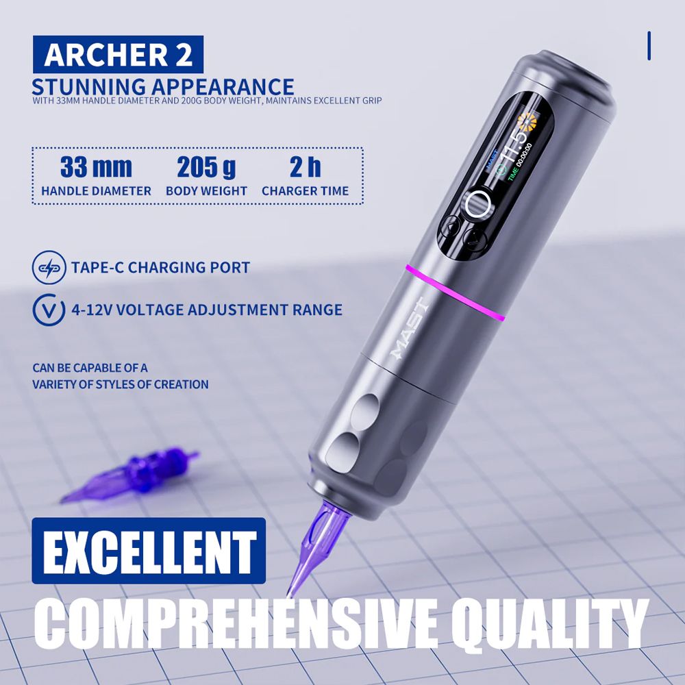 Mast Archer2 Wireless Machine Black (3.5mm)