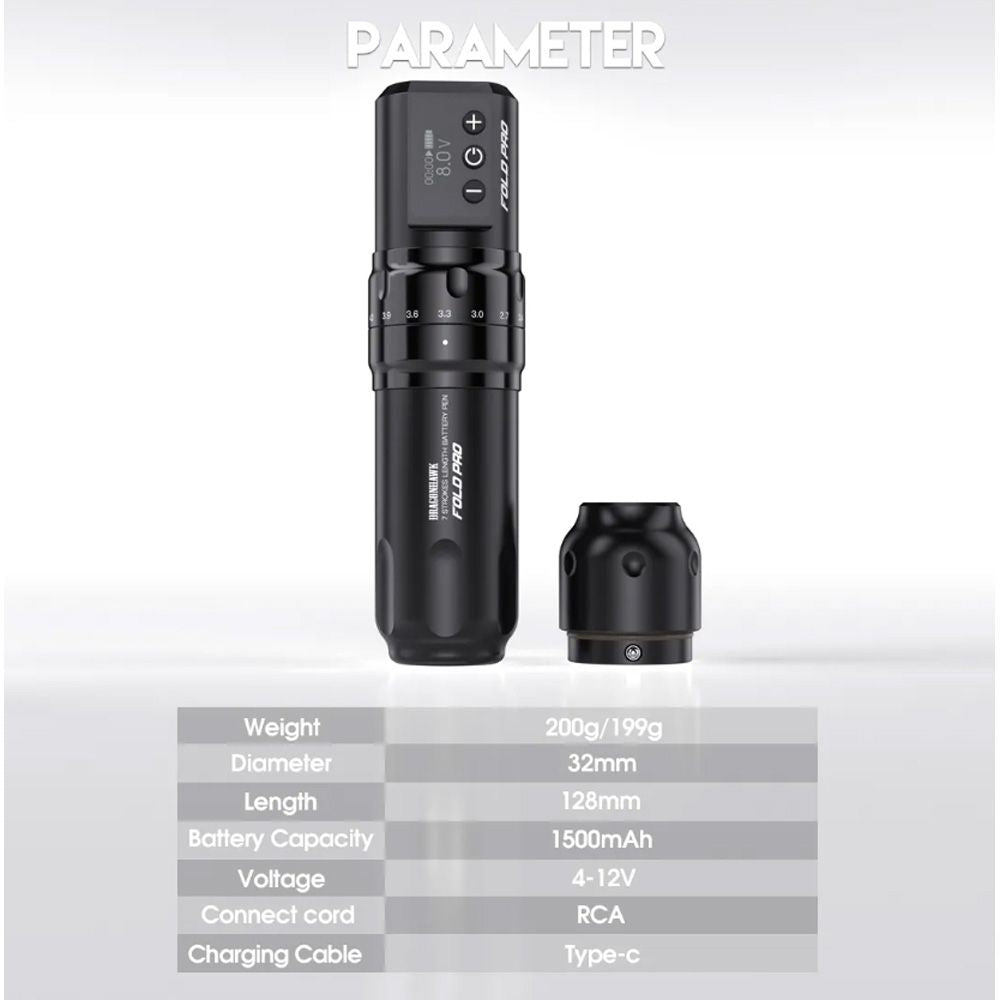 Mast Fold Pro Wireless Machine Black