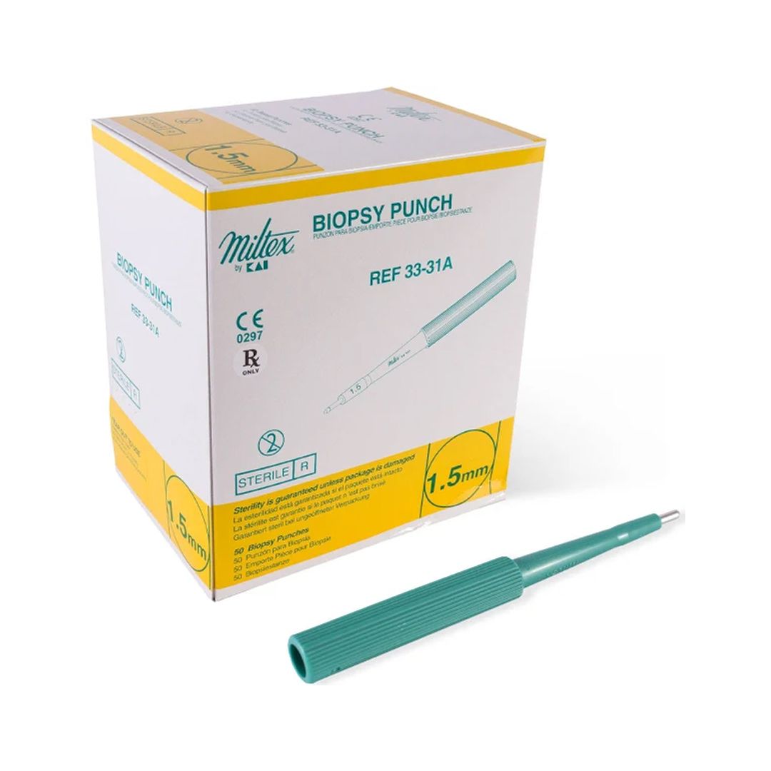 Miltex Sterile Dermal Punch 1.5mm 14g (Single)