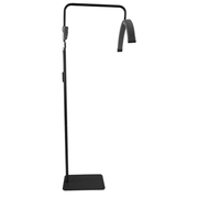 Halfmoon LED Lamp with Remote Black
