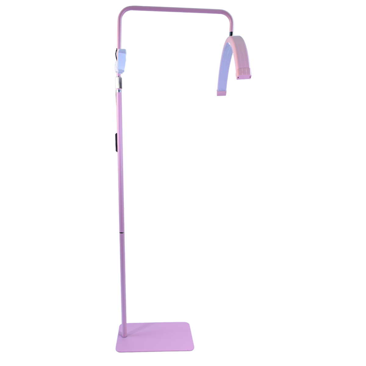 Halfmoon LED Lamp with Remote Pink