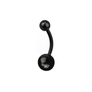 Titanium Naval Bars 1.6mm - Black
