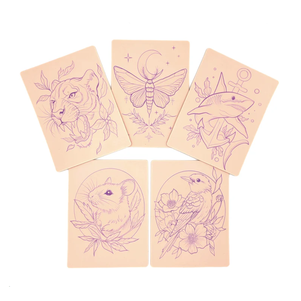 Stencil Skins Neo Trad Set (5 A5 Sheets)