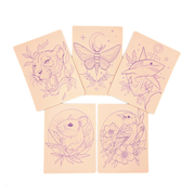 Stencil Skins Neo Trad Set (5 A5 Sheets)