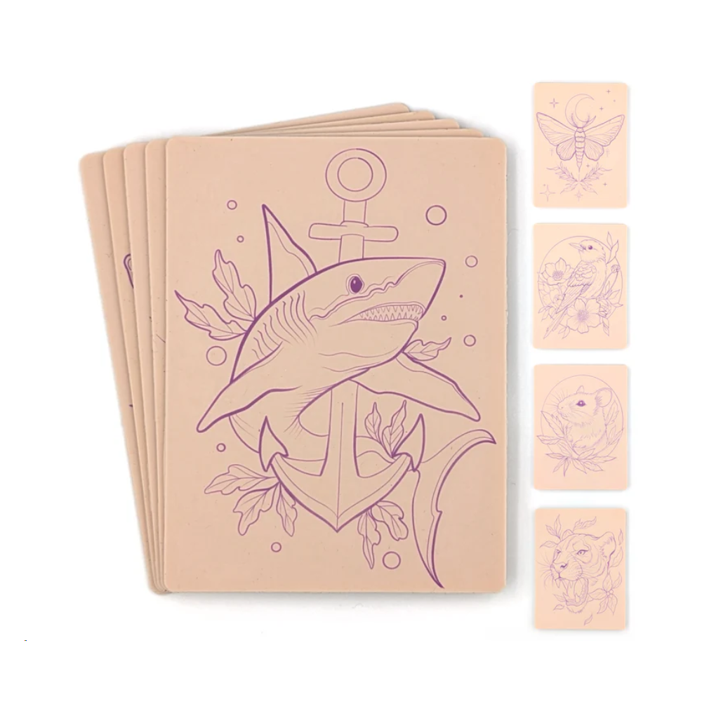 Stencil Skins Neo Trad Set (5 A5 Sheets)