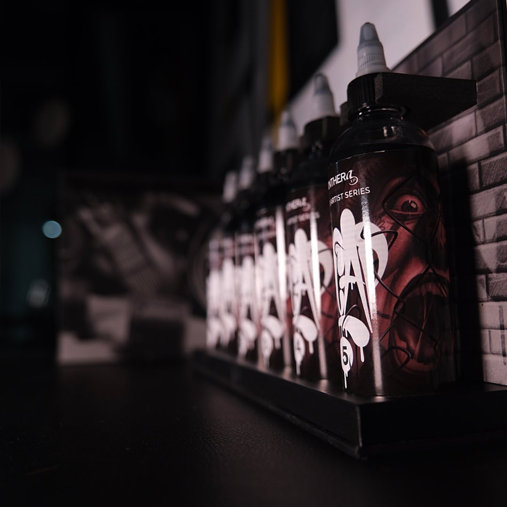 Panthera x Kindamo 'No Cap' Tattoo Ink Set x6 Bottles (150ml)