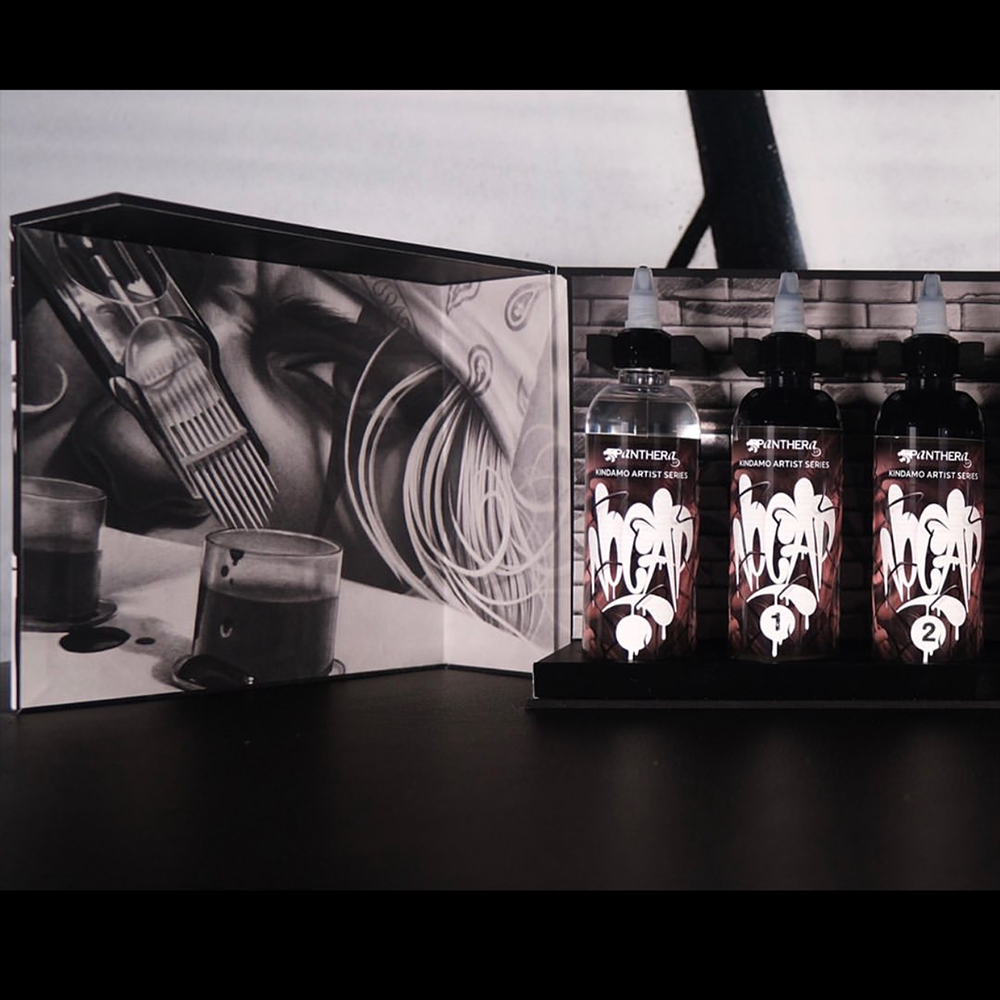 Panthera x Kindamo 'No Cap' Tattoo Ink Set x6 Bottles (150ml)