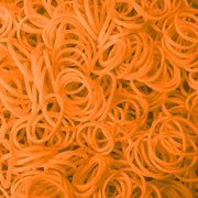 Orange Rubber Bands (100)