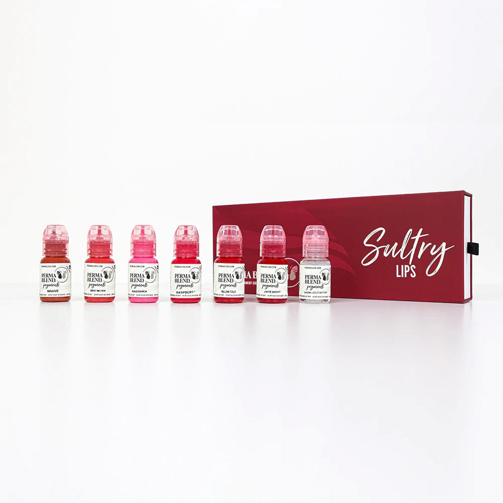 Perma Blend 7 x .5oz Sultry Lip Set