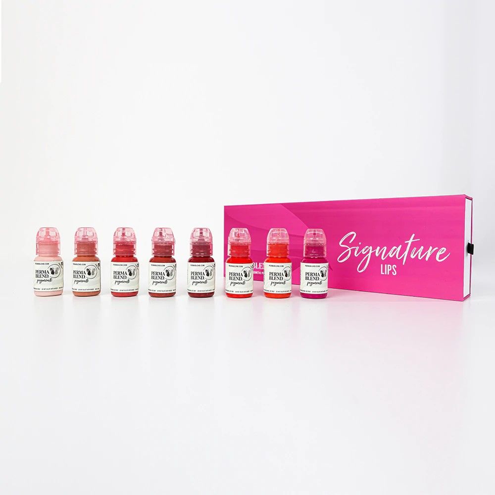 Perma Blend 8 x 0.5oz Signature Lip Set - (Dated - 30/04/2025)