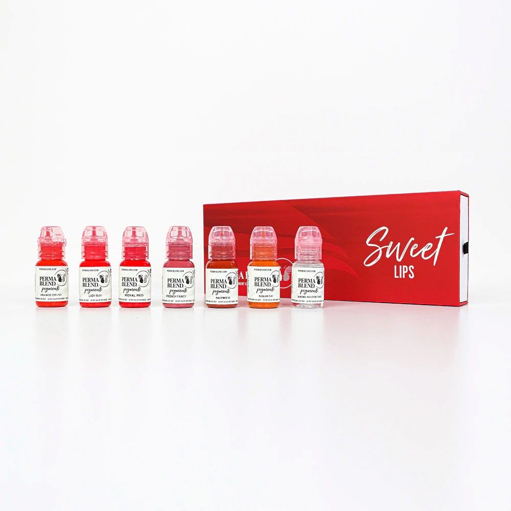 Perma Blend 7 x .5oz Sweet Lips Set