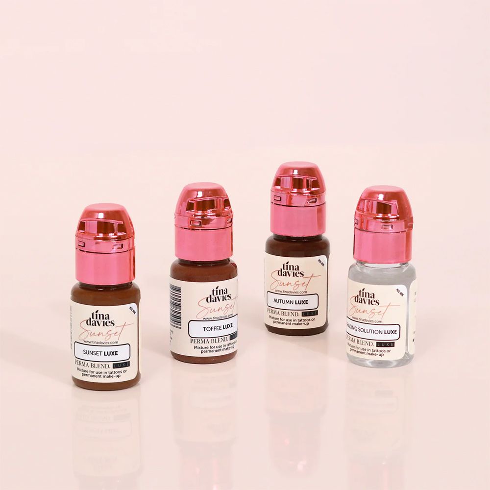 Perma Blend Luxe (Davies) 4 x 15ml Sunset Set - Dated 01/06/2026