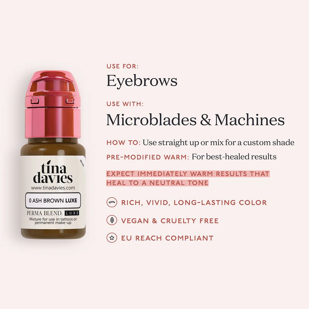 Perma Blend Luxe 0 Ash Brown (Davies) 15ml - Dated 08/05/2026