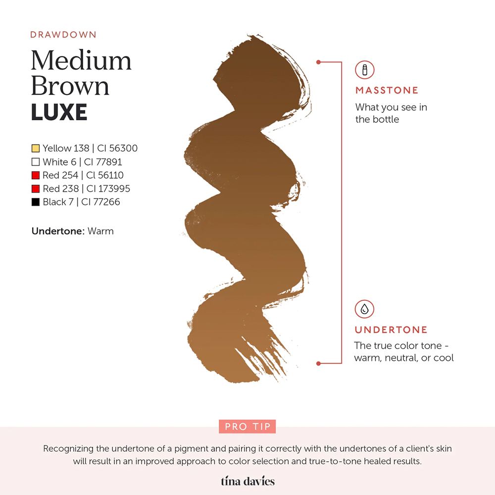 Perma Blend Luxe 3 Medium Brown (Davies) 15ml - Dated - 16/06/2026