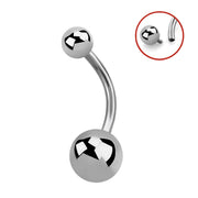 Internally Threaded Naval Bars - Titanium