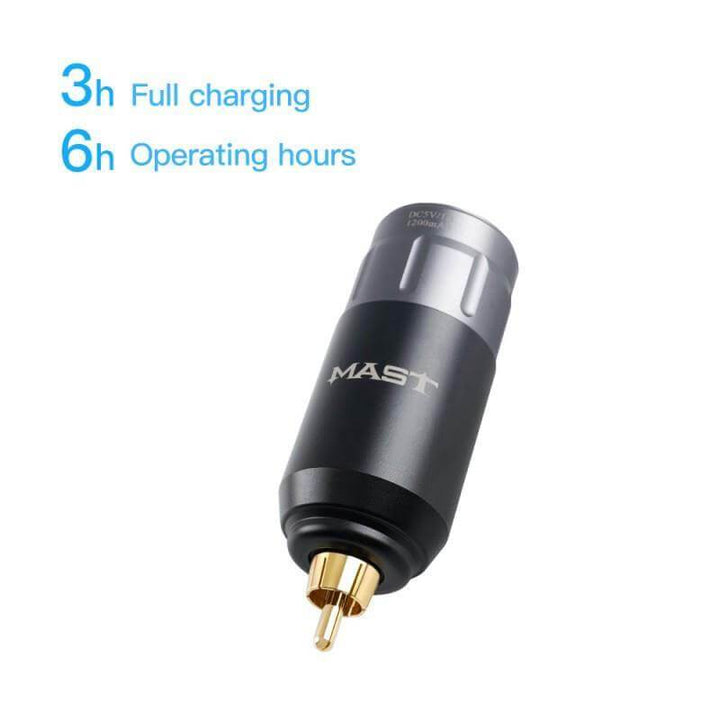 Mast Wireless RCA Battery Black