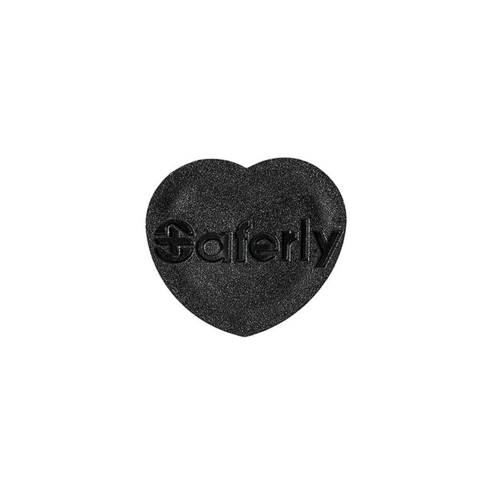 Saferly Black Love Hearts Ink Cap 16mm (500)