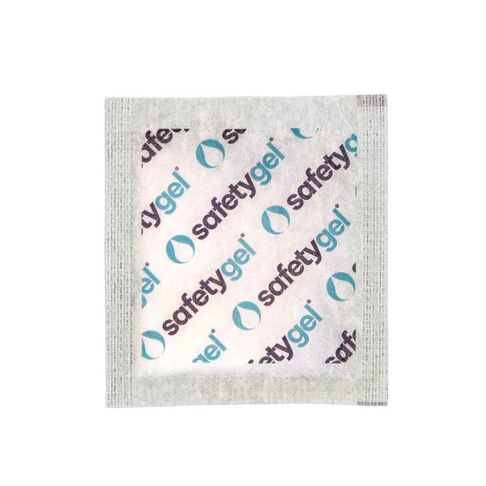 SafetyGel Liquid Absorbent Sachets - Box of 100 x 2g