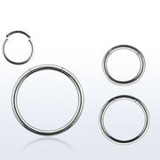 Segment Ring Titanium Single 1.6x10mm
