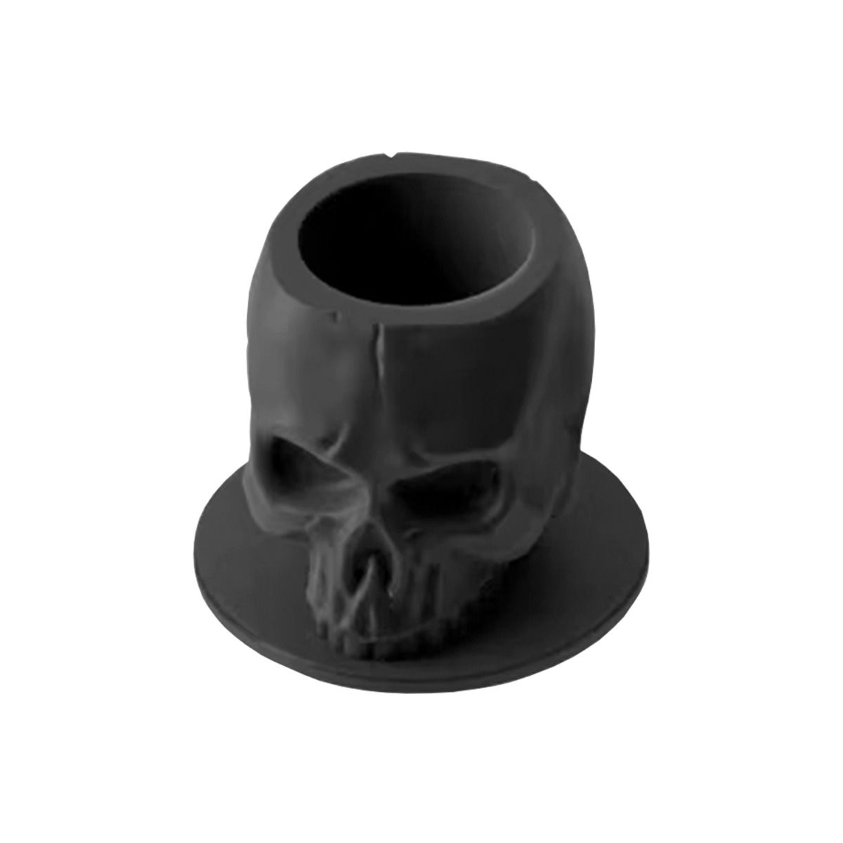 Silicone Skull Ink Cap Black 14mm (200)