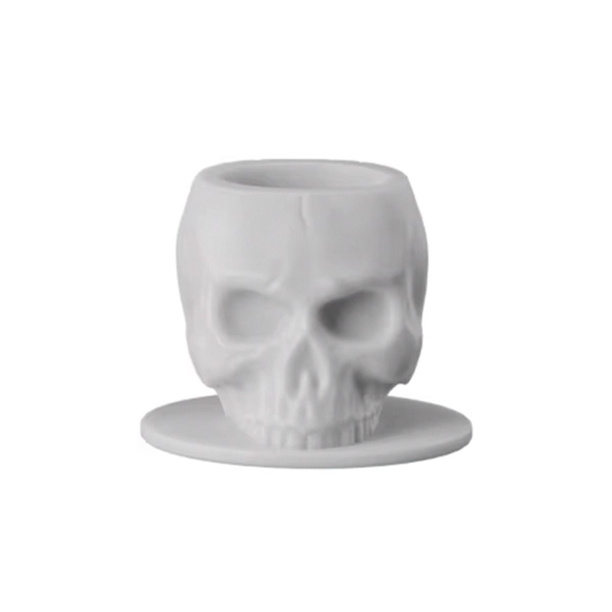 Silicone Skull Ink Cap Grey 14mm (200)