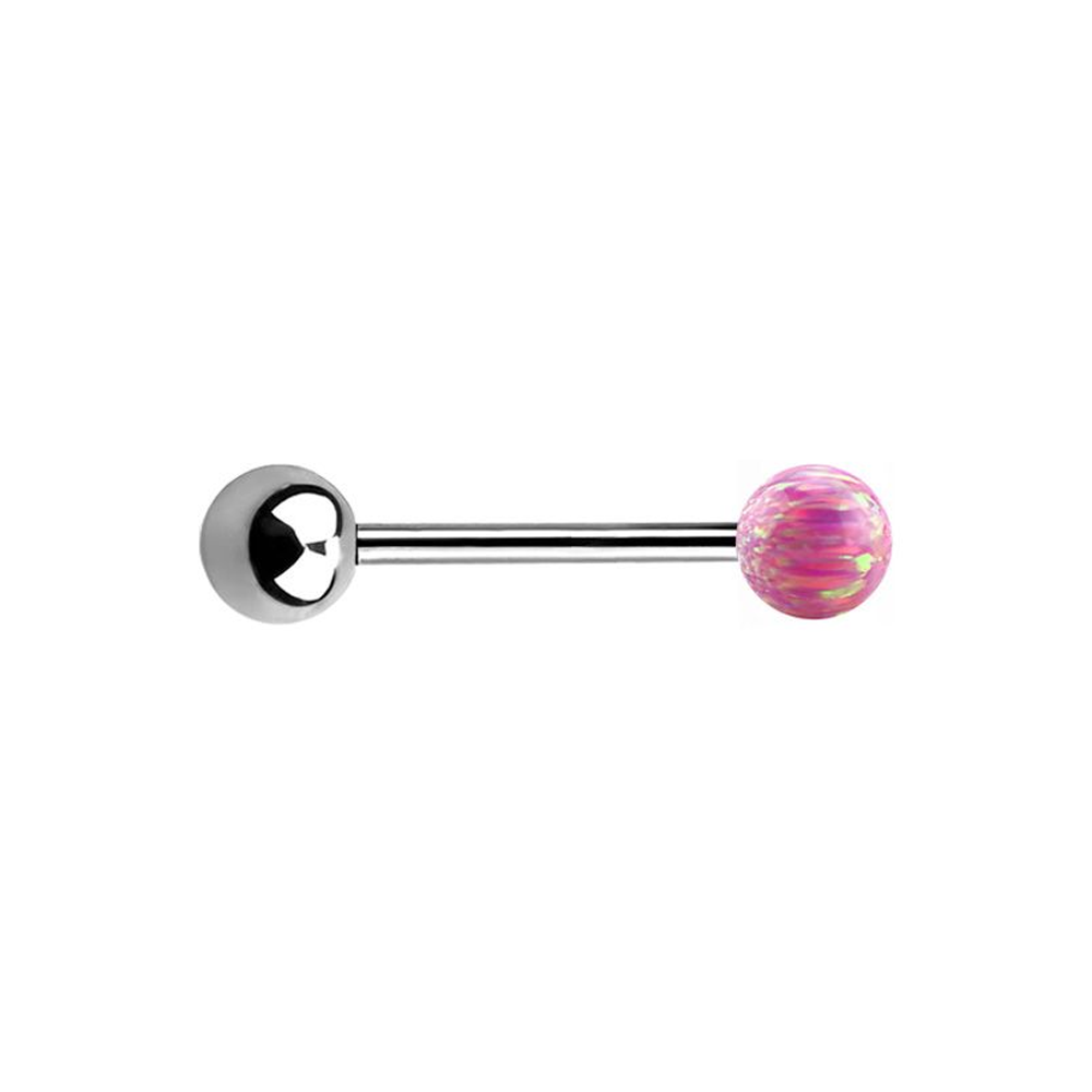 Single Opal Titanium Barbells 1.6mm