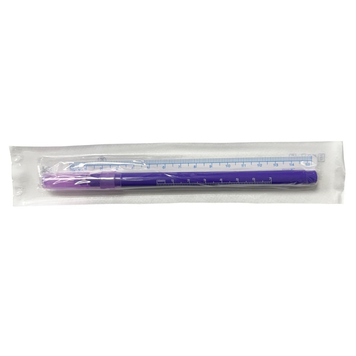Sterile Skin Marker Pen with Ruler Single Tip 0.5mm