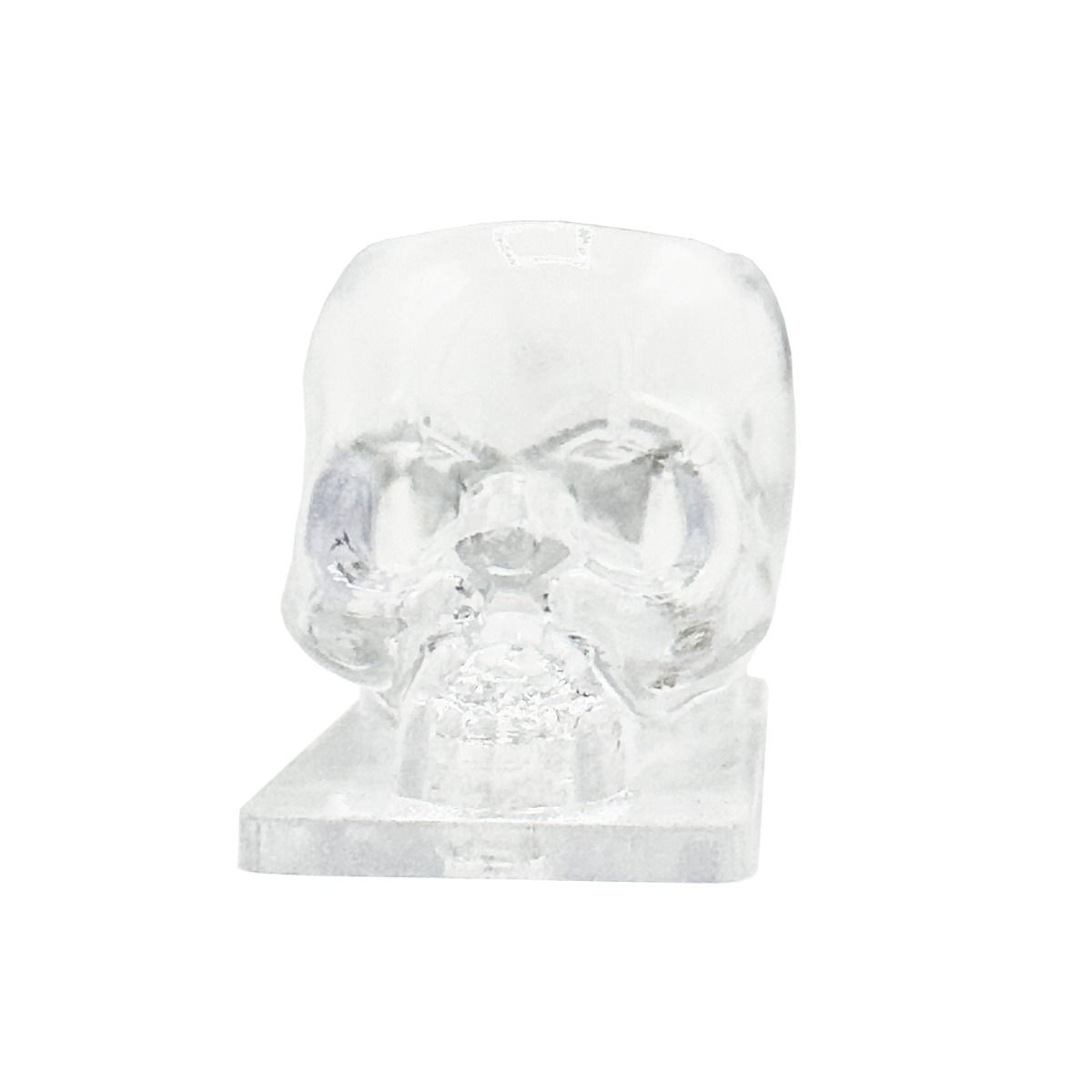 Skull Ink Cap Transparent Clear 12mm (200)