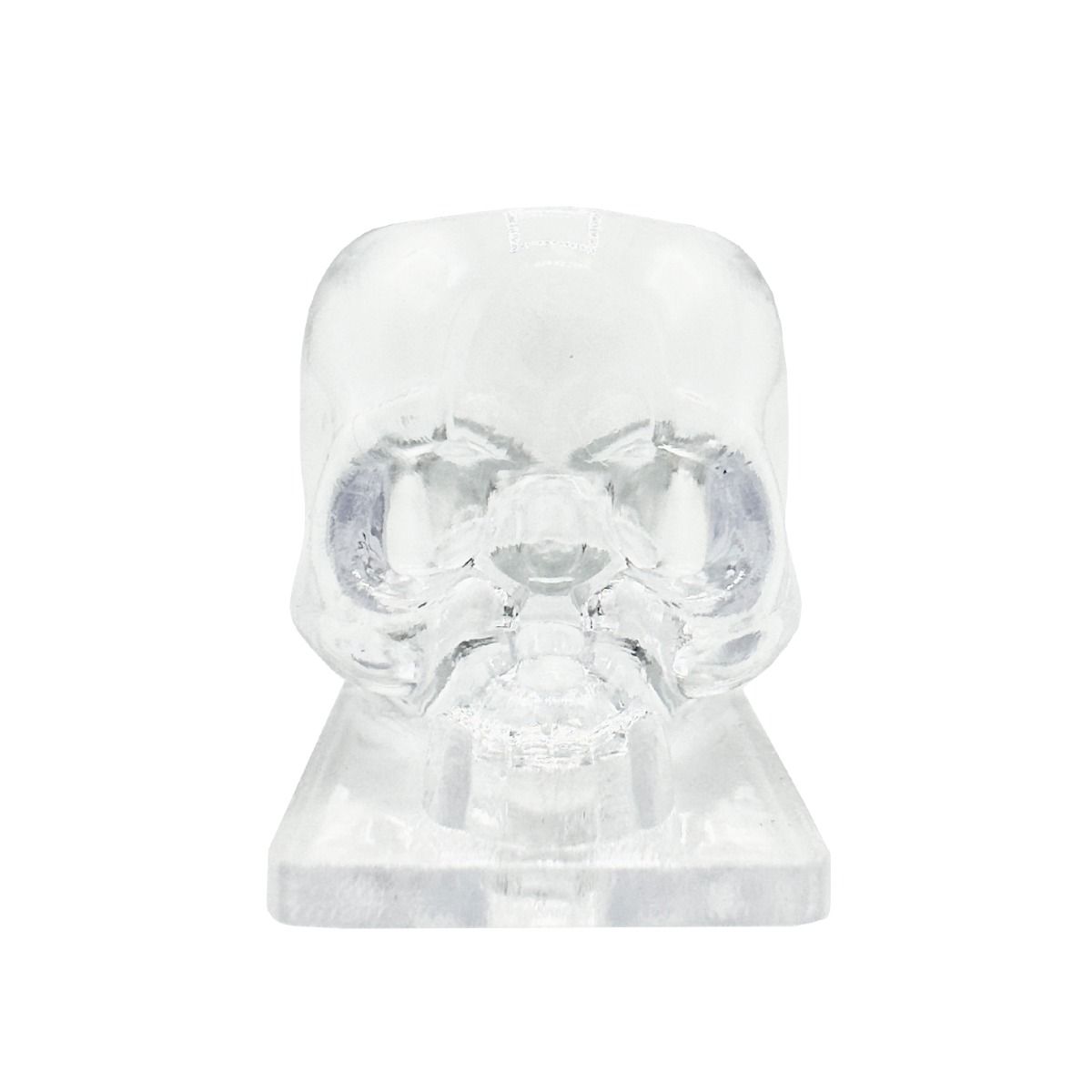 Skull Ink Cap Transparent Clear 12mm (200)