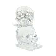 Skull Ink Cap Transparent Clear 12mm (200)