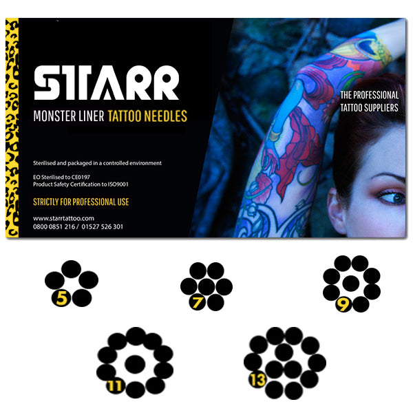 Starr Monster Liner Needles