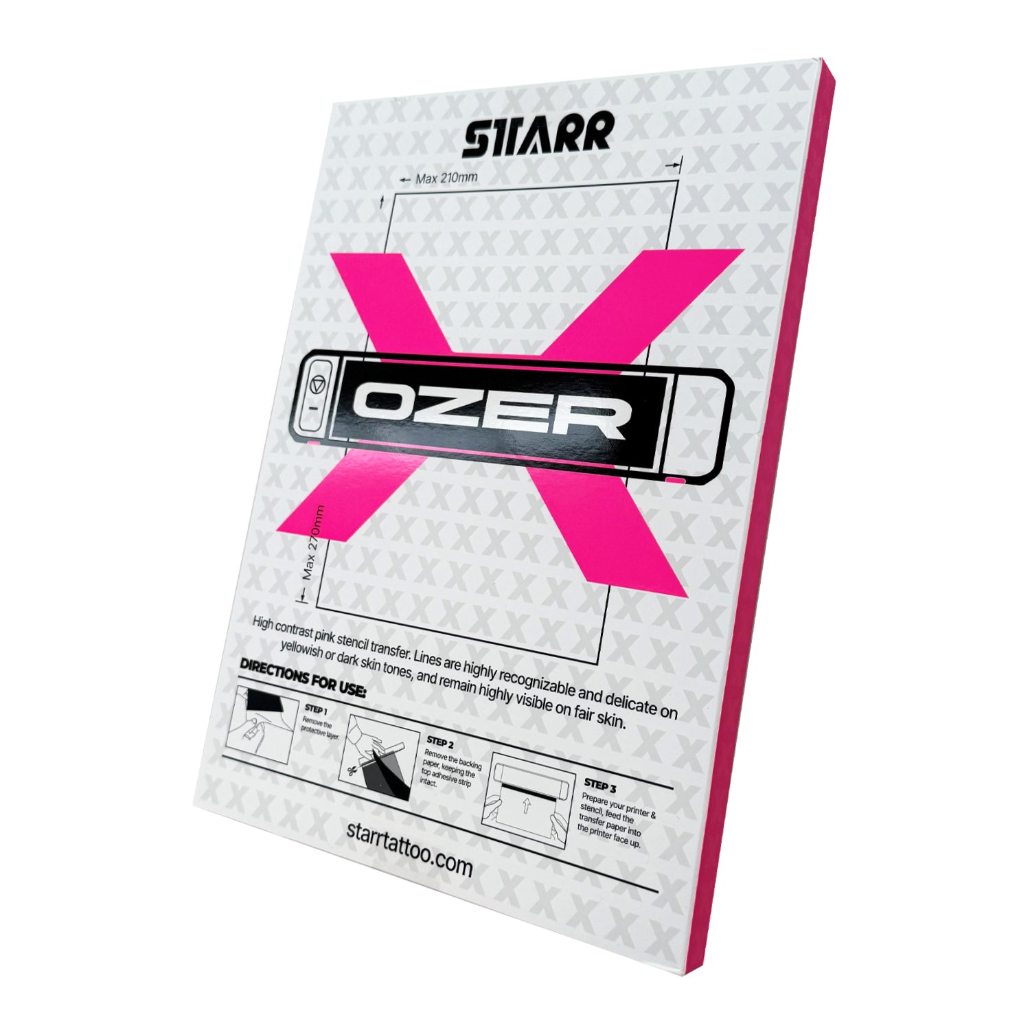 Starr X Ozer Pink Thermal Paper