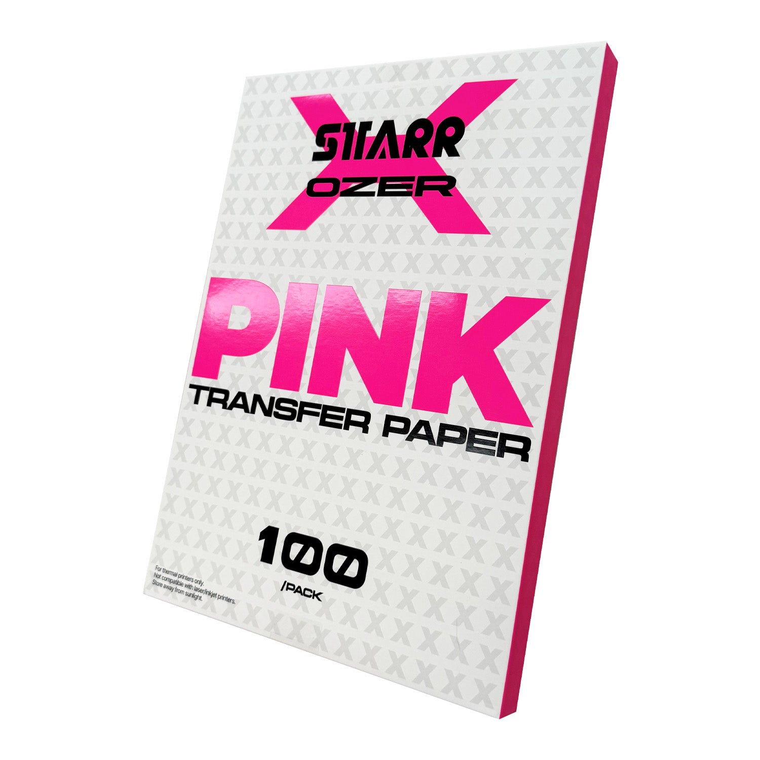 Starr X Ozer Pink Thermal Paper