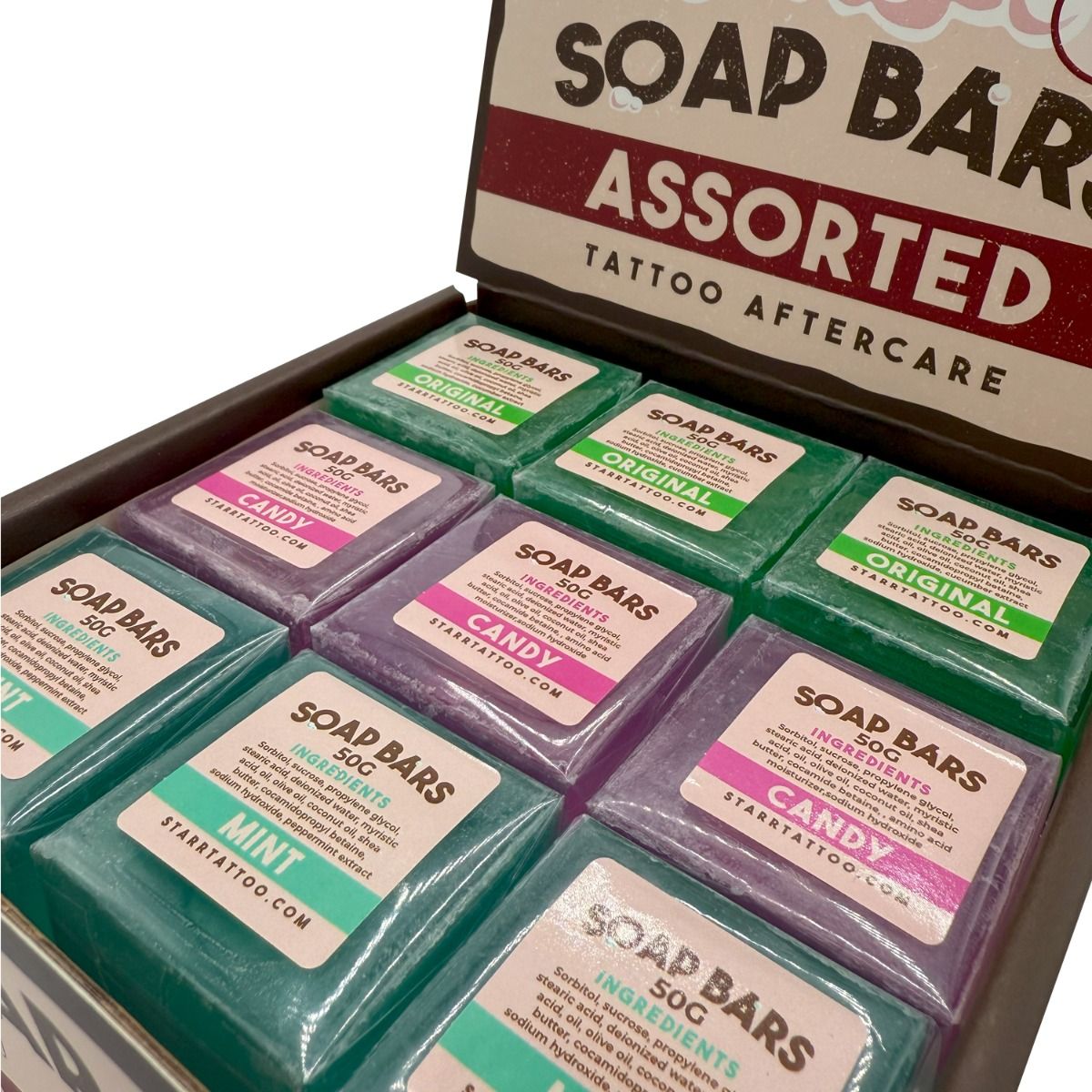 Starr Tattoo Soap Bars