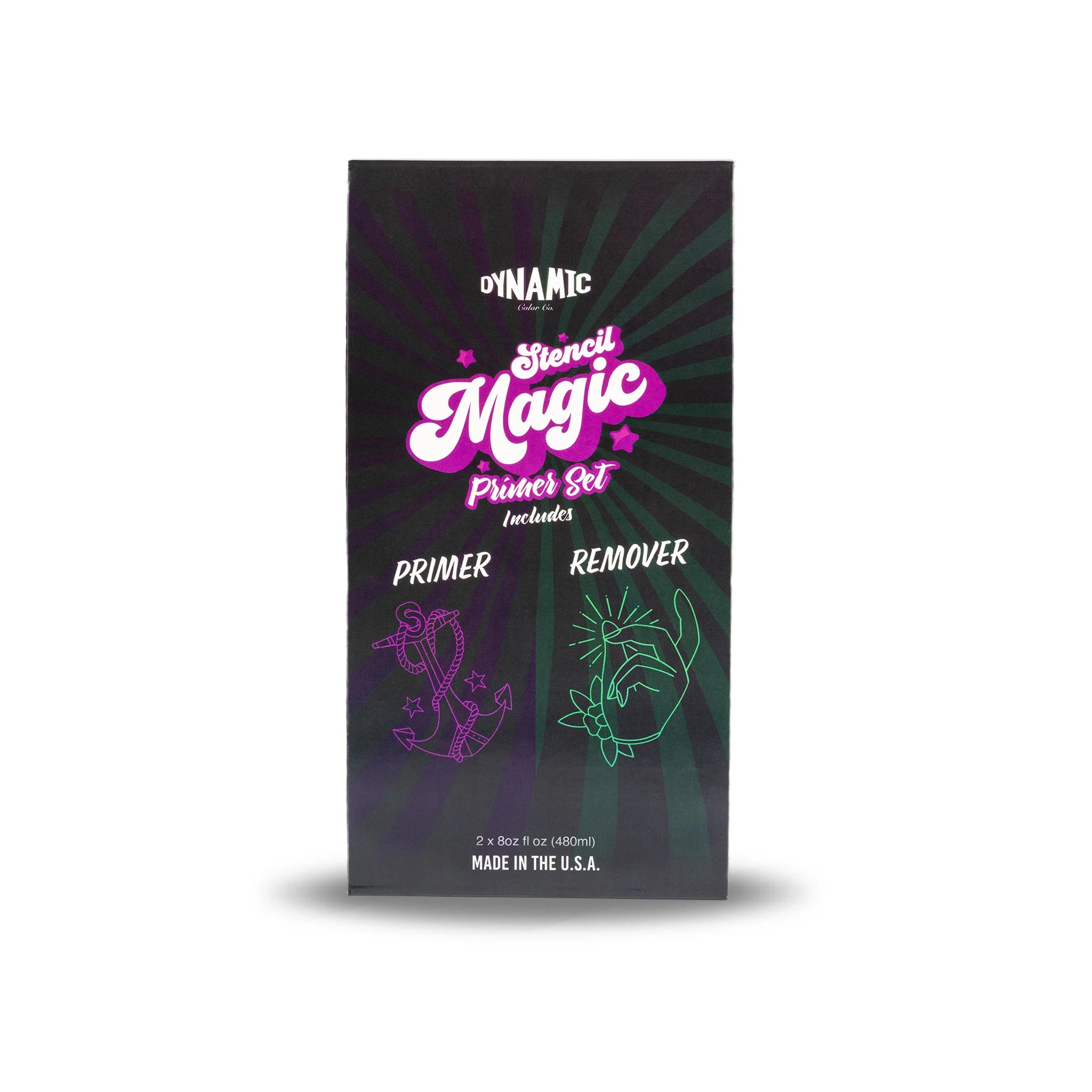 Dynamic Stencil Set 8oz