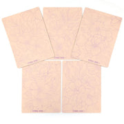 Stencil Skins Floral Set (5 A5 Sheets)