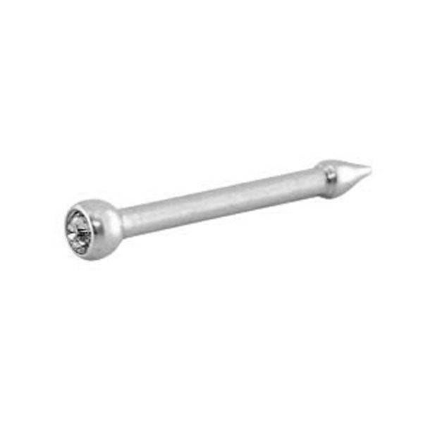 Studex Titanium 1mm Post Nose 2mm Crystal (3)