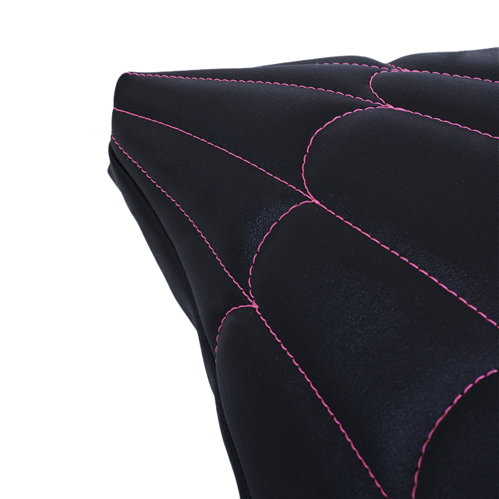 Black Swordfish Cushion Pink Web Rectangle
