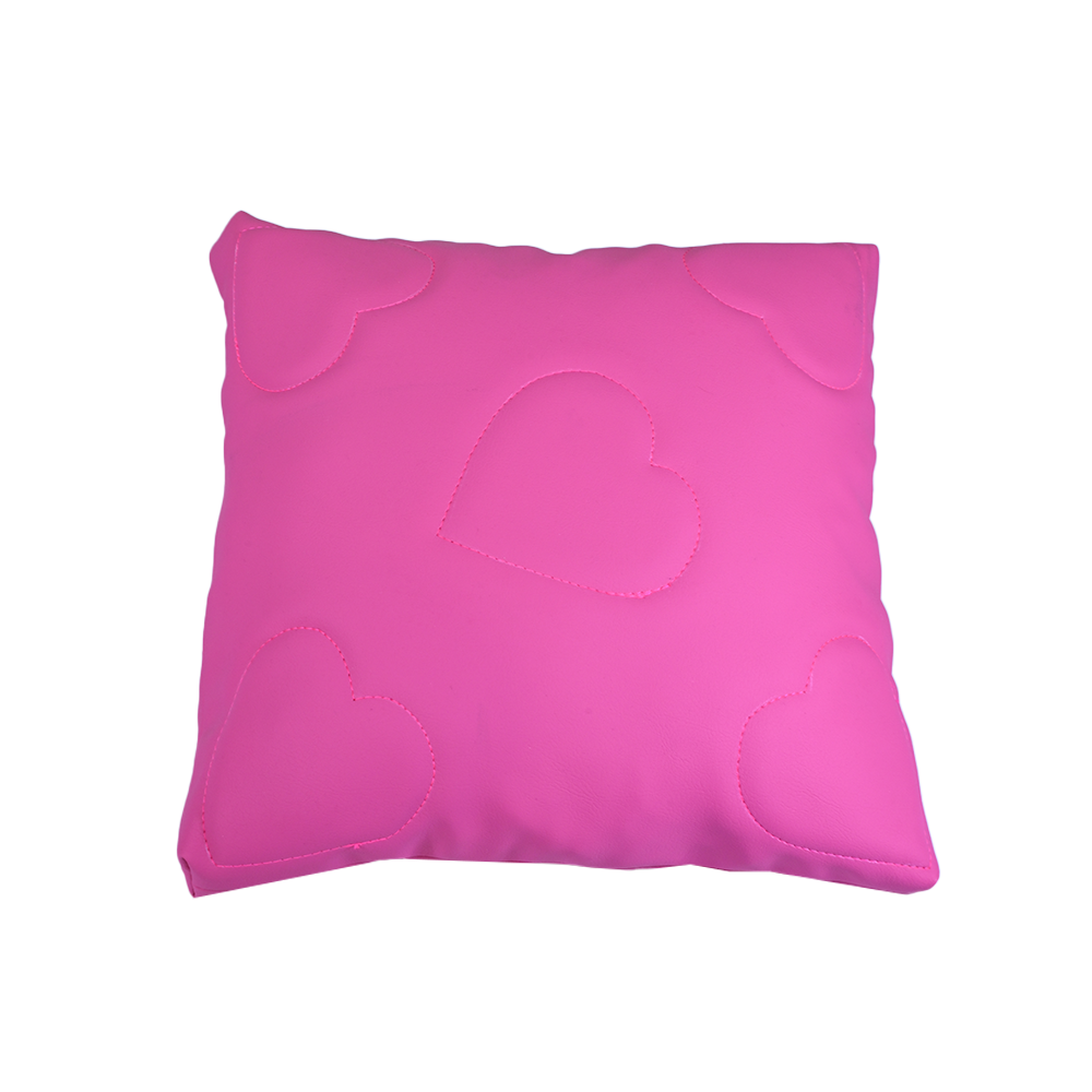 Pink Swordfish Cushion Pink Hearts Square