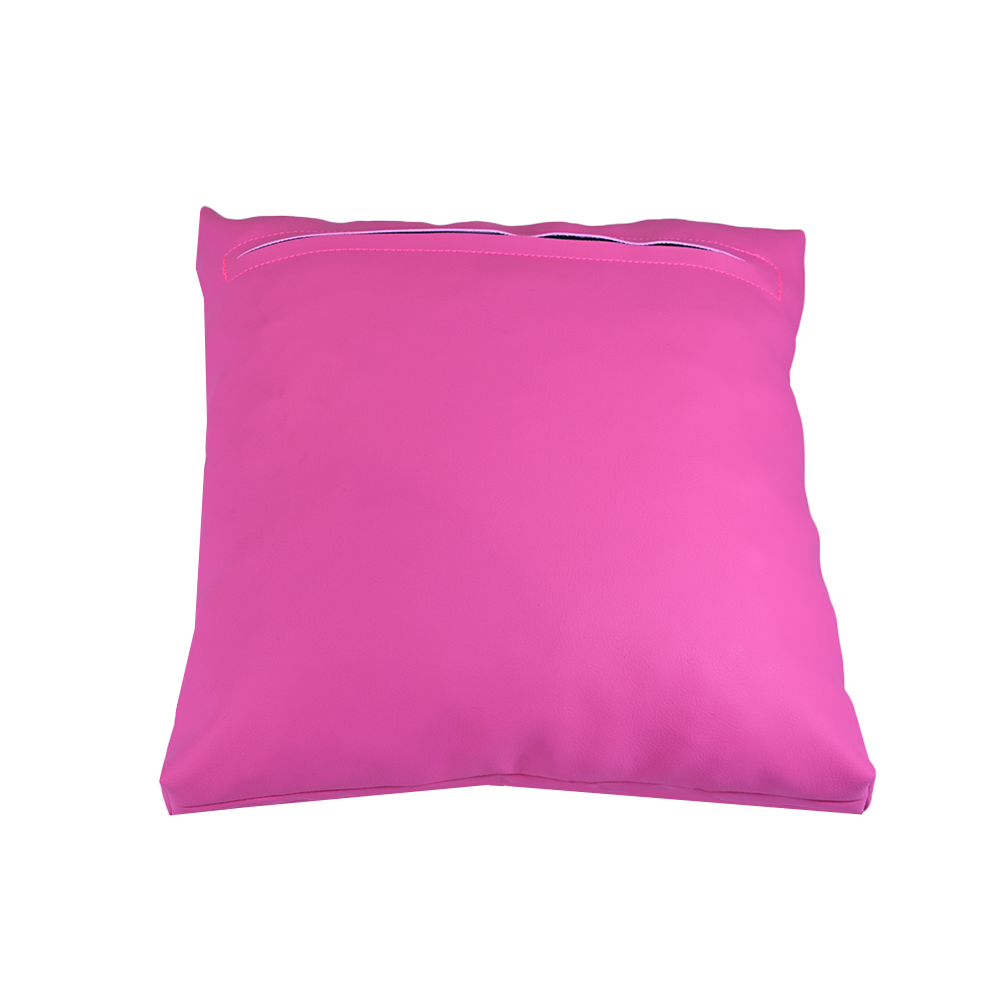 Pink Swordfish Cushion Pink Web Square