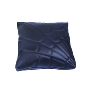 Black Swordfish Cushion Black Web Square