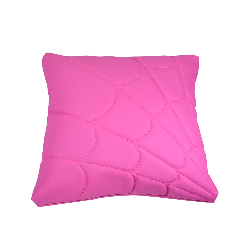 Pink Swordfish Cushion Pink Web Square