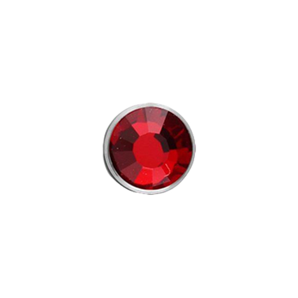 Titanium Dermal Top with Crystal 1.2mm x 4mm