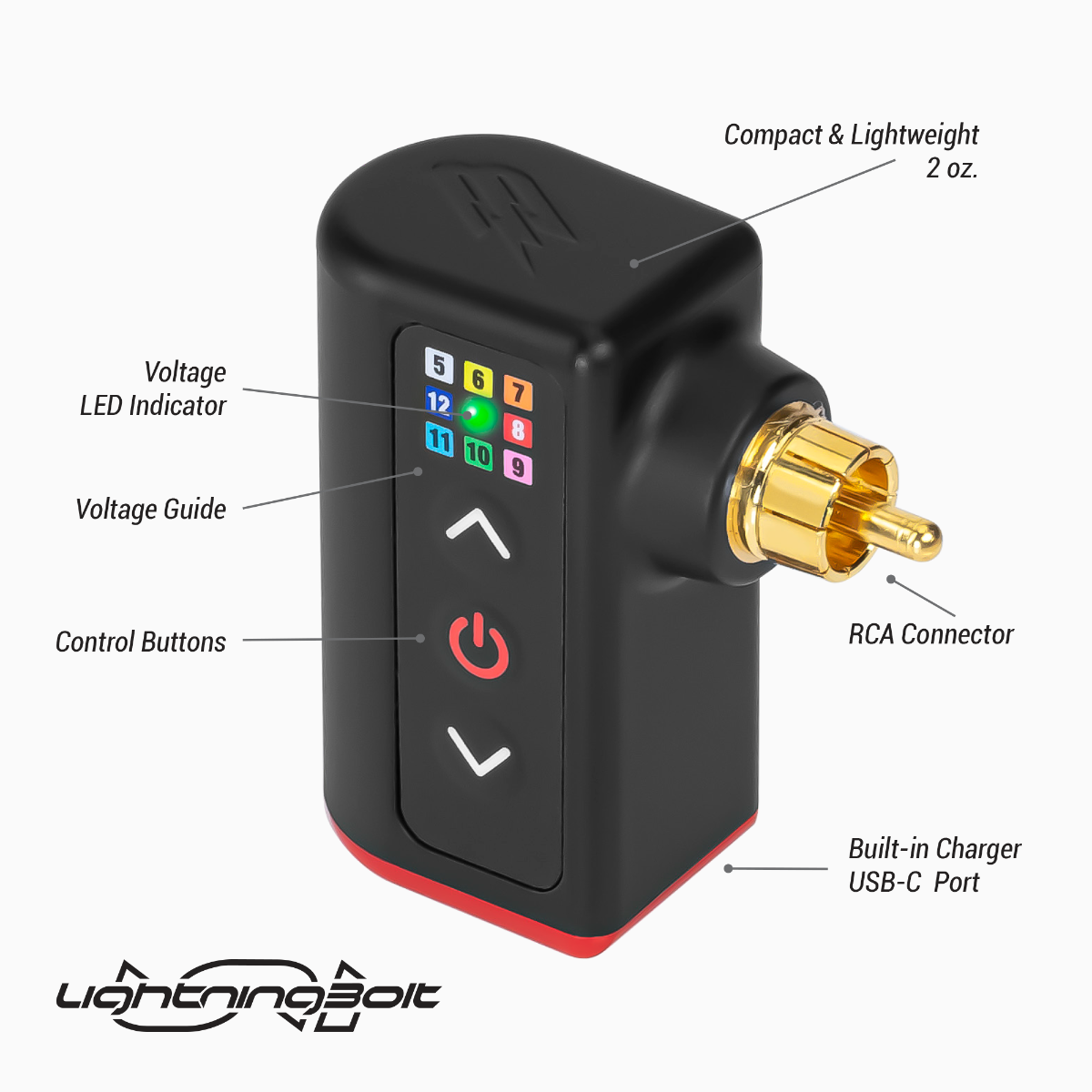 Lightning Bolt UNI Battery Pack